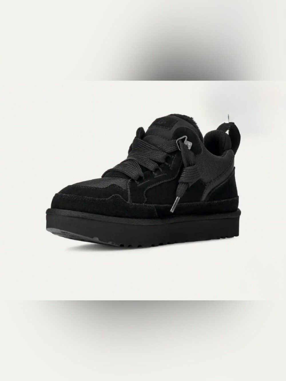 New UGG M Lowmel Black Suede Upper Size Men's 9